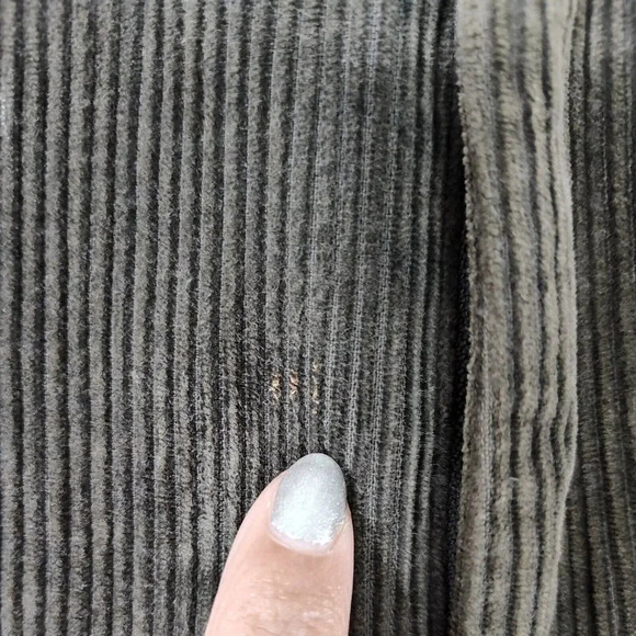 Daniel Cremieux Collection Pleated Corduroy Pants Cuffed Men Size 35 x 32 Green - Picture 8 of 9